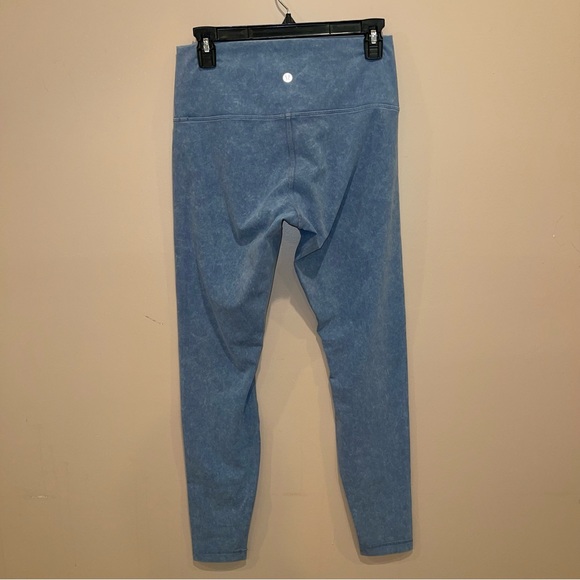 Lululemon Wunder Under Blue Leggings - Picture 5 of 5